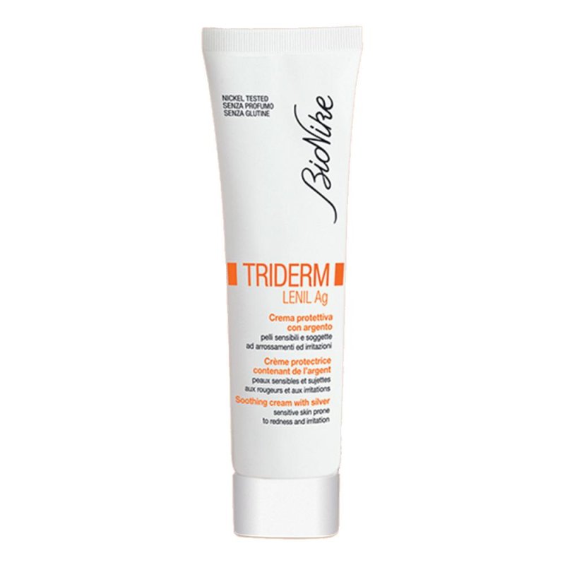 Triderm Lenil AG crema protettiva 30 ml - crema protettiva lenitiva con argento Triderm Lenil AG crema protettiva 30 ml - crema protettiva lenitiva con argento