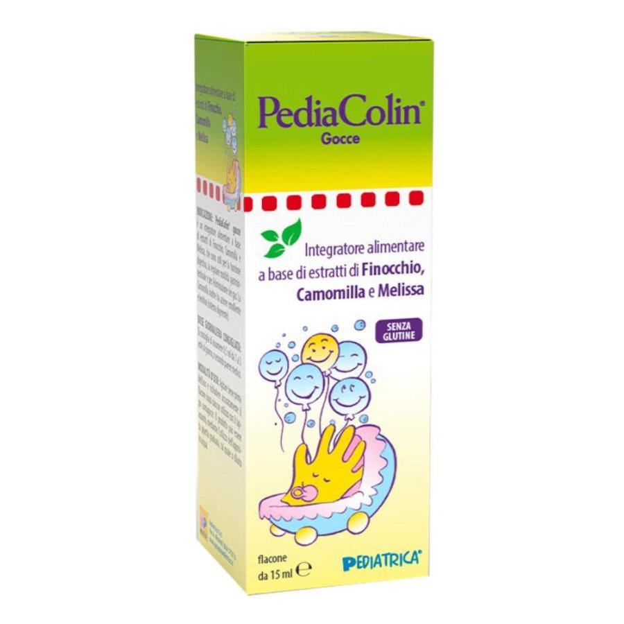 Pediatrica PediaColin Gocce Integratore Alimentare Bambini 15ml Pediatrica PediaColin Gocce Integratore Alimentare Bambini 15ml