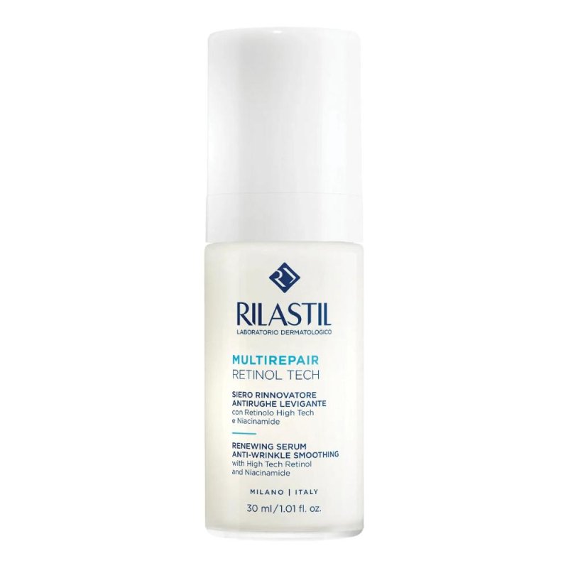Rilastil Multirepair - Retinol Tech Siero Rinnovatore Antirughe Levigante, 30ml Rilastil Multirepair - Retinol Tech Siero Rinnovatore Antirughe Levigante, 30ml