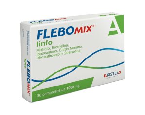 Flebomix Linfo compresse 30 compresse - integratore per circolazione e linfodrenaggio
