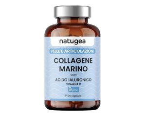 Natugea Collagene Marino 120 Capsule – Integratore di Collagene Marino Puro per Pelle, Capelli, Unghie e Articolazioni