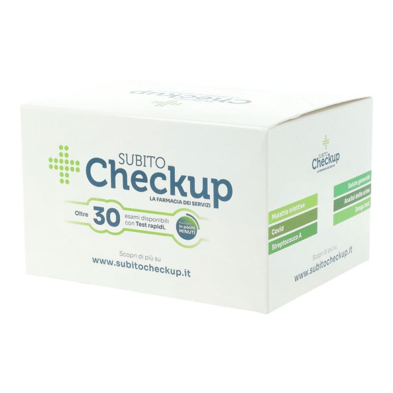 Subito Checkup Test Mononucleosi Rapido per Autodiagnosi a Casa con Risultato Immediato