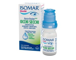 Isomar Plus Gocce Oculari per Occhi Secchi collirio Senza Conservanti 10 ml