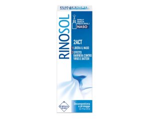 Rinosol 2ACT spray nasale naturale decongestionante 15 ml