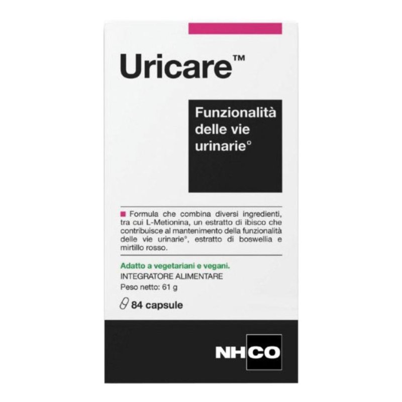 Nhco Uricare 84 capsule - integratore per equilibrio dellacido urico