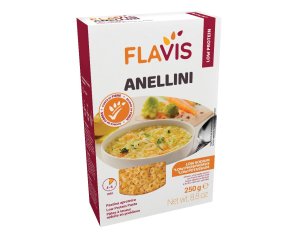 Flavis Mevalia Pasta Anellini: Pasta Aproteica Senza Glutine 250 gr
