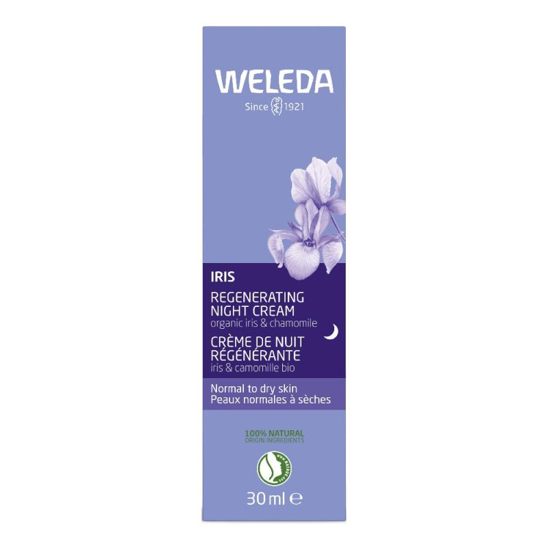 Iris crema notte idratante - trattamento notte idratante e nutriente per il viso