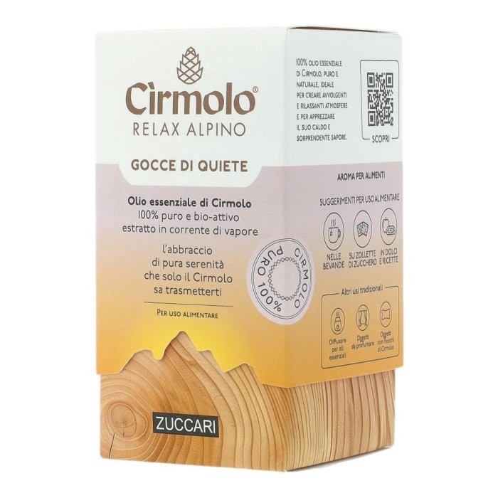 Cirmolo gocce di quiete olio essenziale 10 ml Cirmolo gocce di quiete olio essenziale 10 ml
