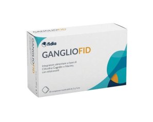 GanglioFid Integratore Alimentare Funzionalità Neuronale, 30 compresse masticabili
