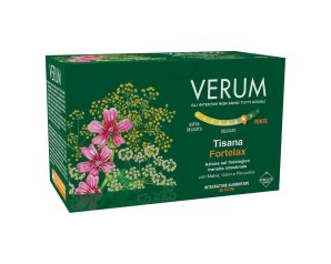 Verum tisana fortelax integratore per il transito intestinale 20 filtri