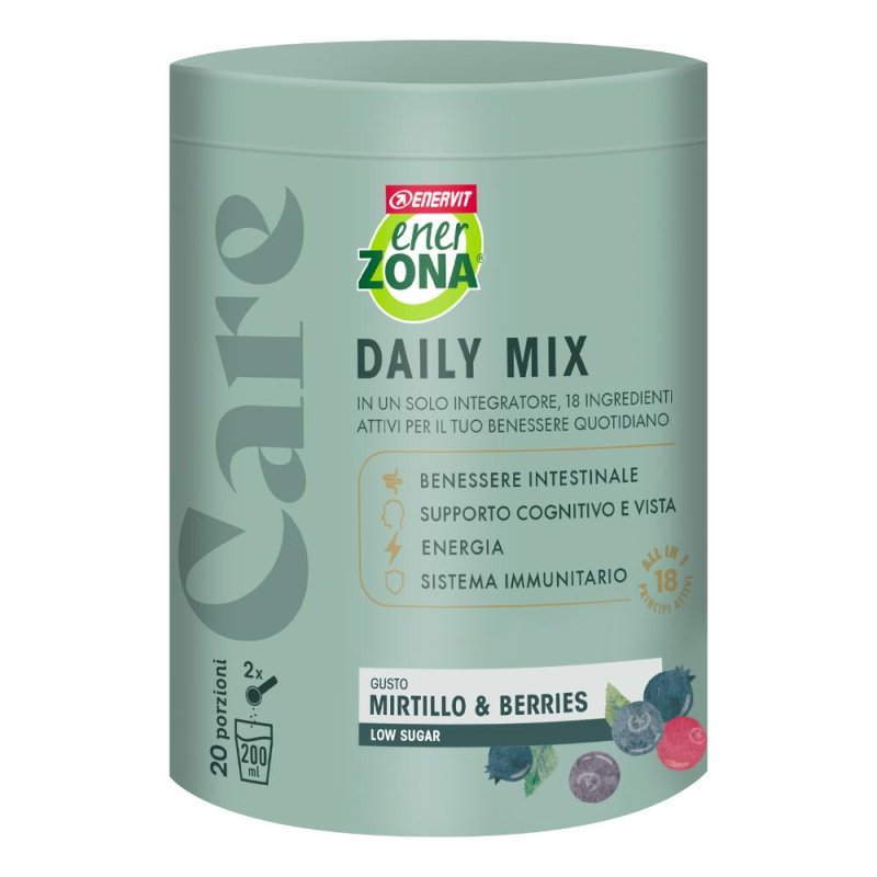 Enerzona Care Daily Mix 400 g integratore con fibre, vitamine, minerali ed estratti vegetali