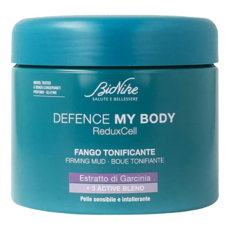 Bionike Defence My Body - ReduxCELL Fango Tonificante per Pelle Sensibile e Intollerante, 500g Bionike Defence My Body - ReduxCELL Fango Tonificante per Pelle Sensibile e Intollerante, 500g