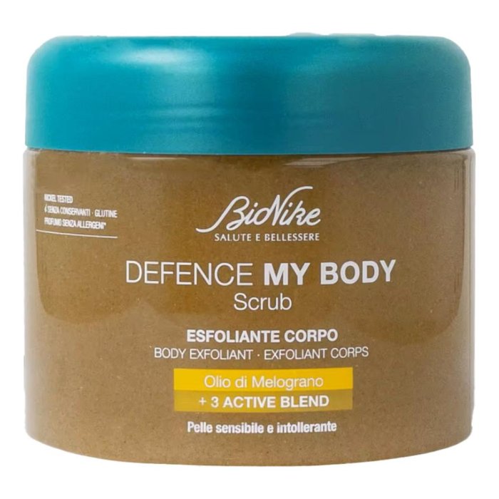 Bionike Defence My Body - Scrub Esfoliante Corpo per Pelle Sensibile e Intollerante 350 ml Bionike Defence My Body - Scrub Esfoliante Corpo per Pelle Sensibile e Intollerante 350 ml