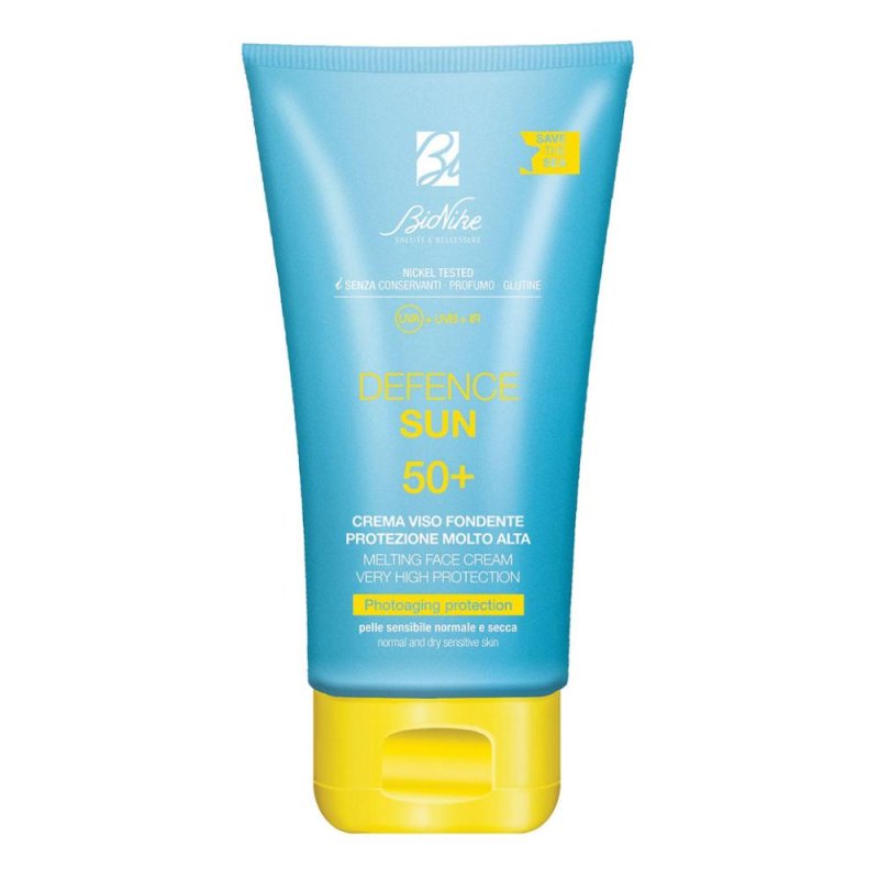 Bionike Defence Sun - Crema Viso Fondente SPF50+ Protezione Molto Alta 50 ml Bionike Defence Sun - Crema Viso Fondente SPF50+ Protezione Molto Alta 50 ml