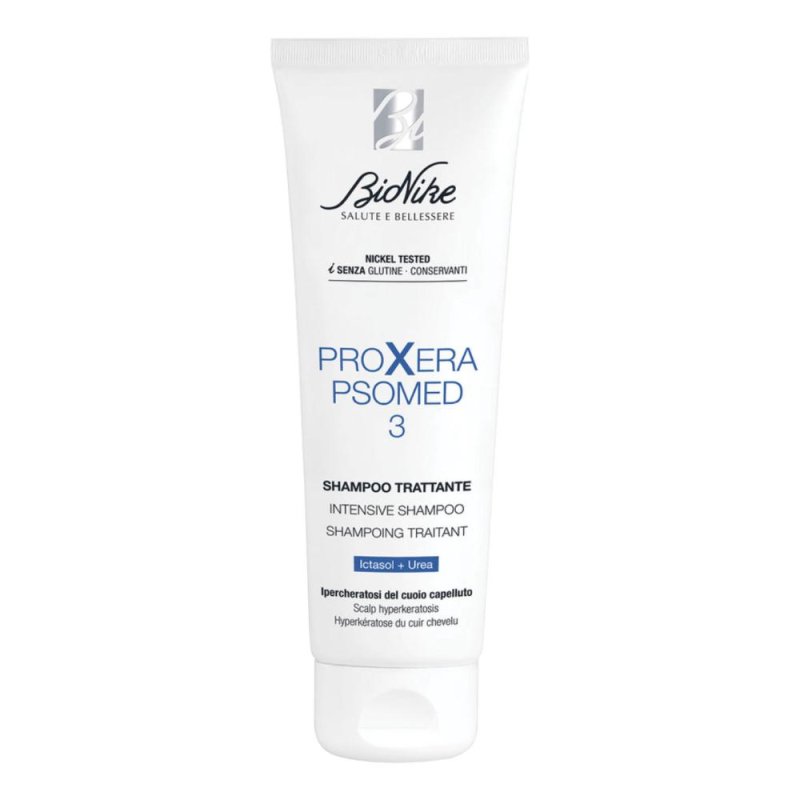 Bionike Proxera Psomed 3 Shampoo Trattante per Cute Secca e Desquamata Ideale per Cuoio Capelluto con Forfora