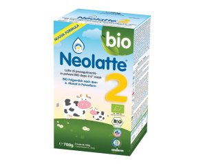 Neolatte 2 Bio Algal DHA 2x350 g - latte di proseguimento biologico con DHA di origine vegetale