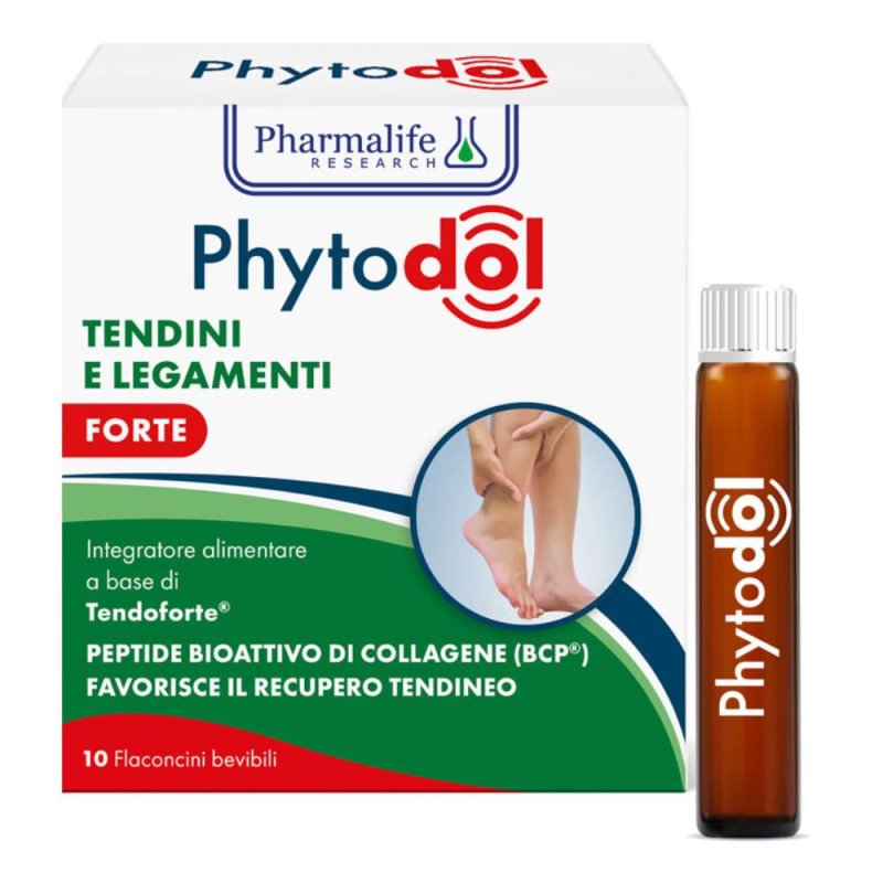 Phytodol Tendini e Legamenti Integratore per il Benessere di Tendini e Articolazioni 10 Flaconcini Bevibili Phytodol Tendini e Legamenti Integratore per il Benessere di Tendini e Articolazioni 10 Flaconcini Bevibili