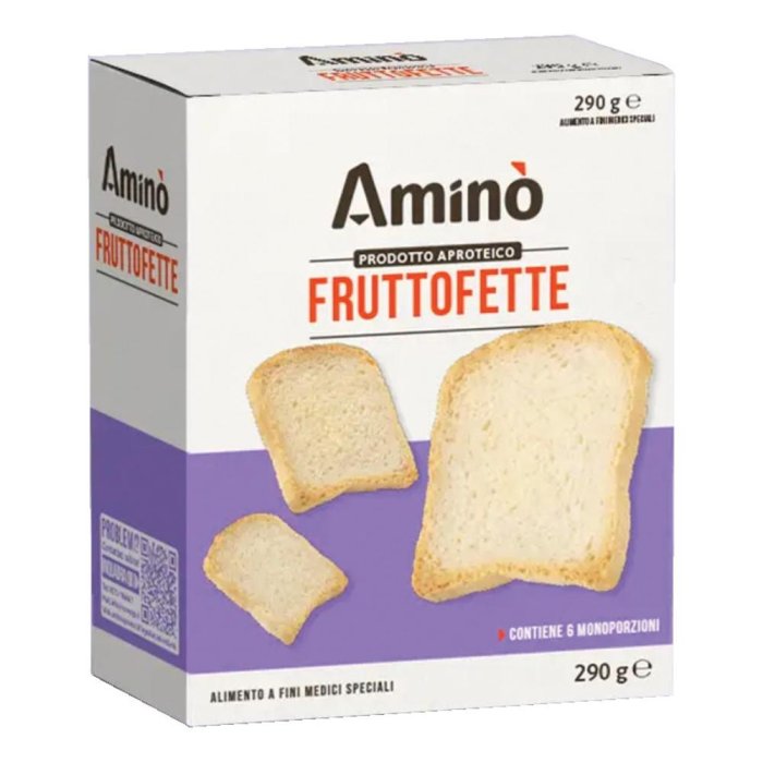 Aminò fruttofette prodotto aproteico 290 grammi Aminò fruttofette prodotto aproteico 290 grammi