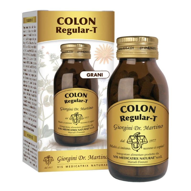 Colon Regular Grani 80 grammi Integratore per la Regolarit&agrave; Intestinale e il Benessere del Colon