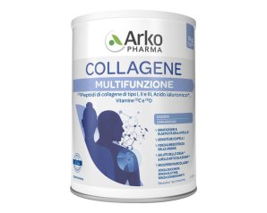 ArkoPharma Collagene Multifunzionale - Integratore con Collagene Tipo I, II, III e Acido Ialuronico - 260 g