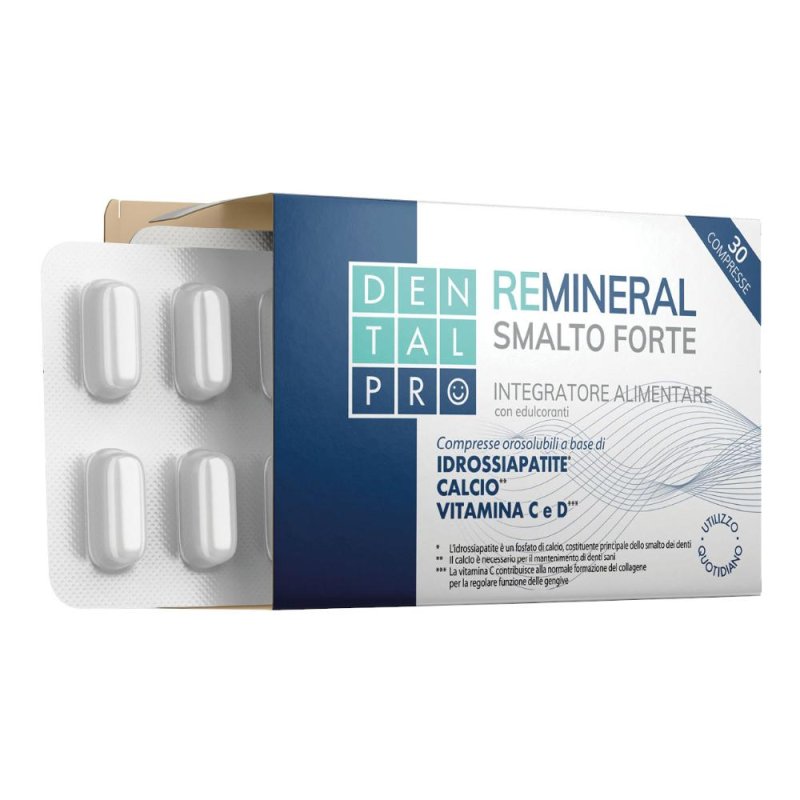 DENTALPRO Remineral 30 Cpr Oro DENTALPRO Remineral 30 Cpr Oro