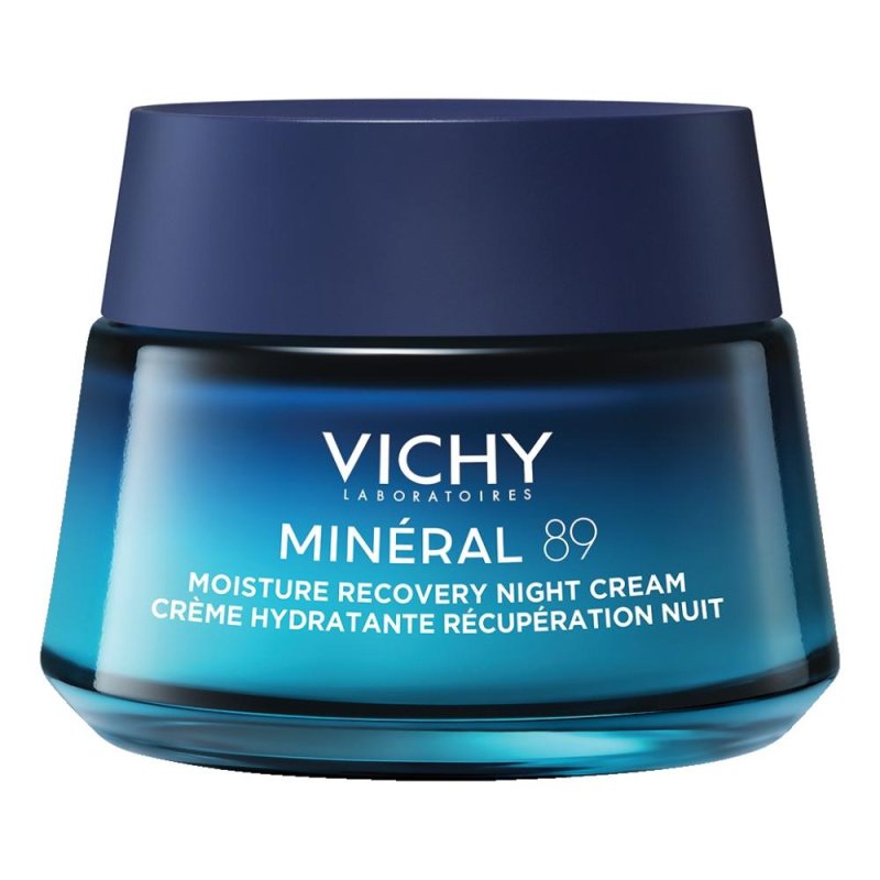 Vichy Minéral 89 - Crema Notte Idratante Effetto Rigenerante, 50ml Vichy Minéral 89 - Crema Notte Idratante Effetto Rigenerante, 50ml