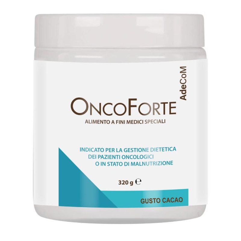 Oncoforte Cacao 320g – Integratore al Cacao ad Alto Valore Energetico Ideale per Pazienti Oncologici Oncoforte Cacao 320g – Integratore al Cacao ad Alto Valore Energetico Ideale per Pazienti Oncologici