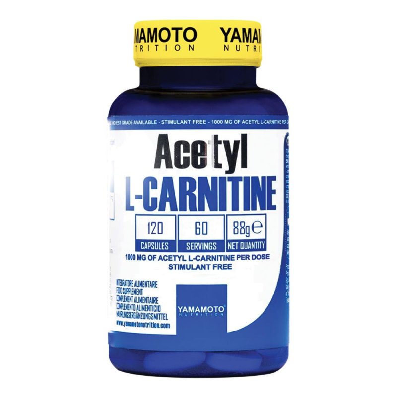 Yamamoto Nutrition acetil L-carnitina 120 capsule