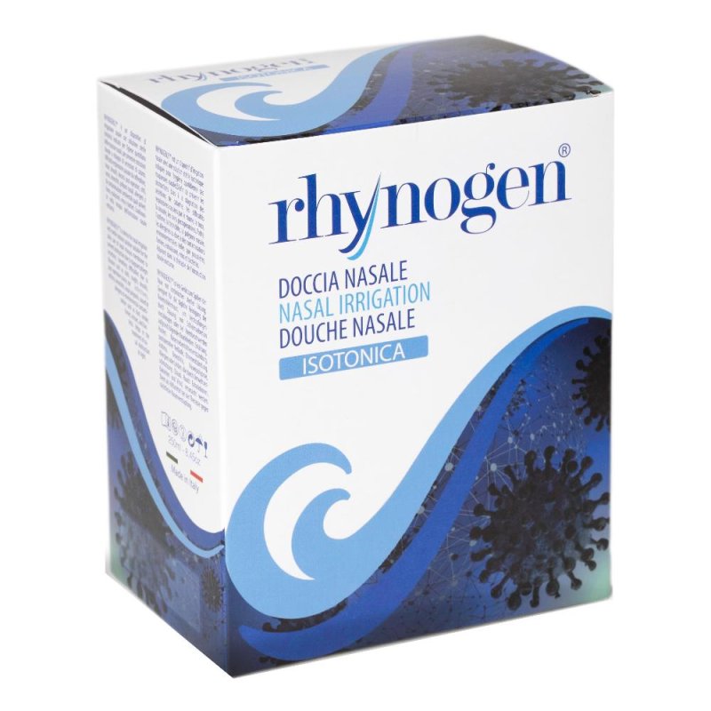 Rhynogen Soluzione Nasale Isotonica per Lavaggi Nasali 2 Sacche + 2 Deflettori Rhynogen Soluzione Nasale Isotonica per Lavaggi Nasali 2 Sacche + 2 Deflettori