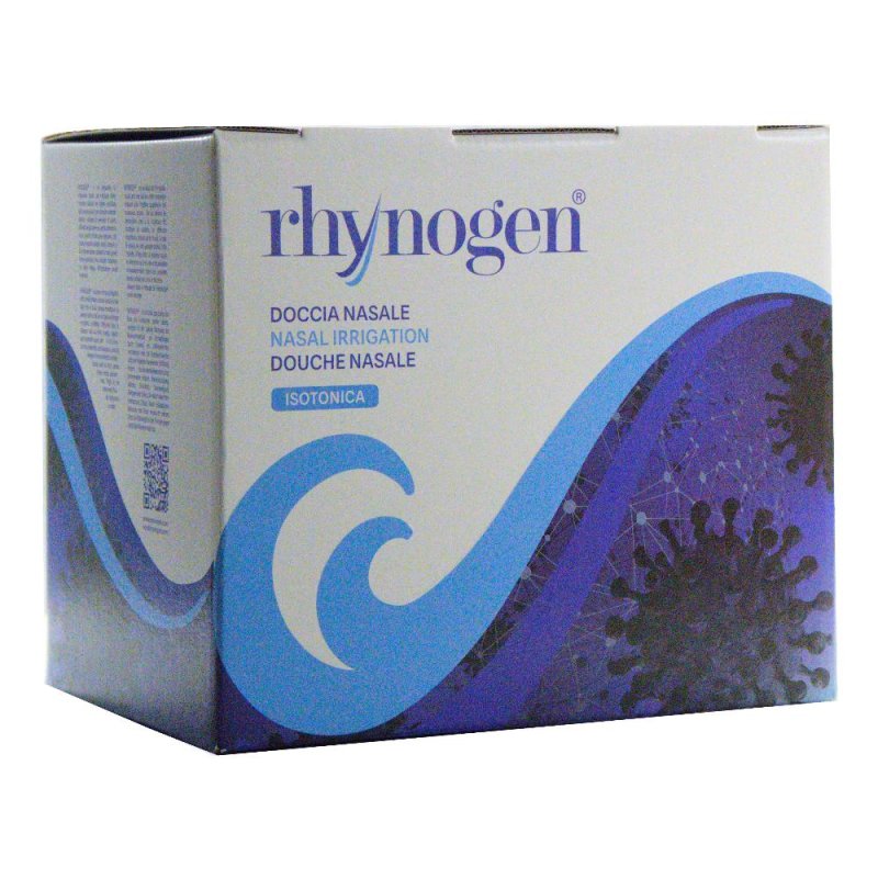 RHYNOGEN soluzione nasale isotonica 10 fiale + 10 fiale detergenti per lavaggi nasali e igiene quotidiana del naso RHYNOGEN soluzione nasale isotonica 10 fiale + 10 fiale detergenti per lavaggi nasali e igiene quotidiana del naso