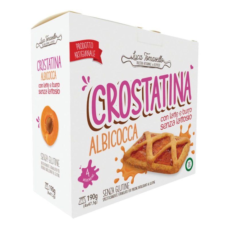 Tomasello Crostata all’Albicocca 190 g Dolce da Forno Artigianale Tomasello Crostata all’Albicocca 190 g Dolce da Forno Artigianale