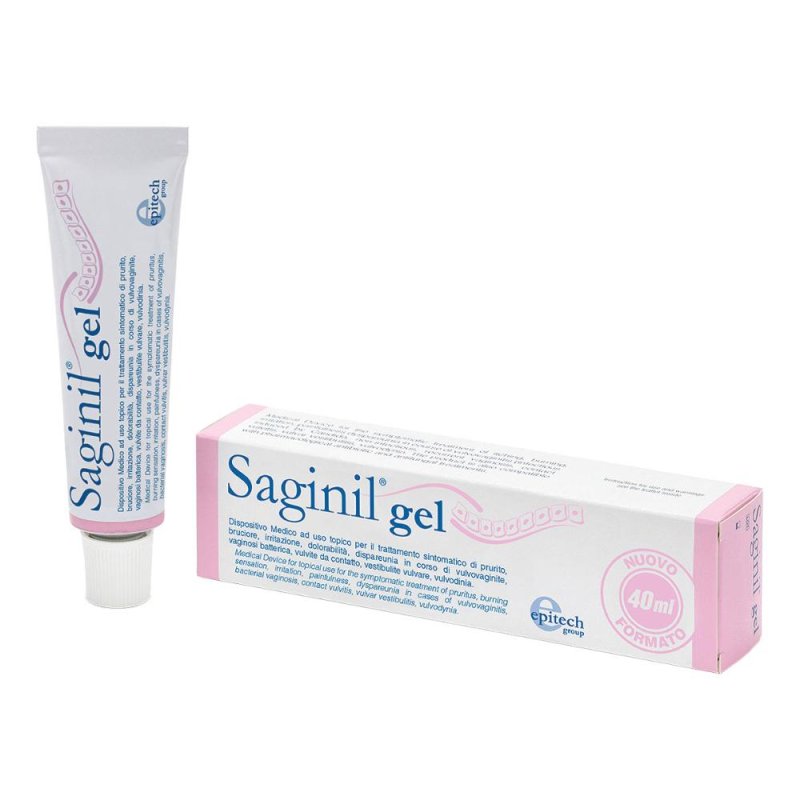 Saginil Gel 40 millilitri lenitivo intimo donna per bruciore prurito e irritazioni vulvari e perianali Saginil Gel 40 millilitri lenitivo intimo donna per bruciore prurito e irritazioni vulvari e perianali