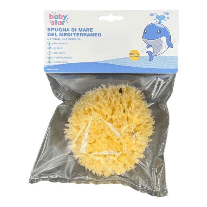 Baby Star spugna mare naturale 12 cm - spugna naturale per bagno bimbi Baby Star spugna mare naturale 12 cm - spugna naturale per bagno bimbi