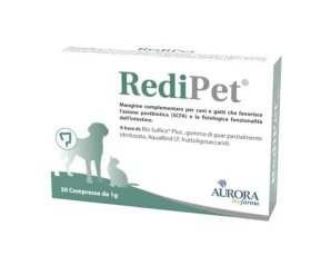Redipet 30 Compresse Mangime Complementare per il Benessere di Cani e Gatti