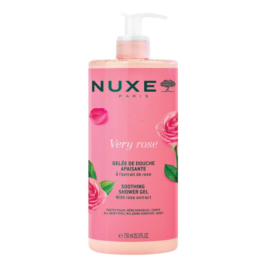 NUXE VROSE SHOWER GEL 750ML NUXE VROSE SHOWER GEL 750ML