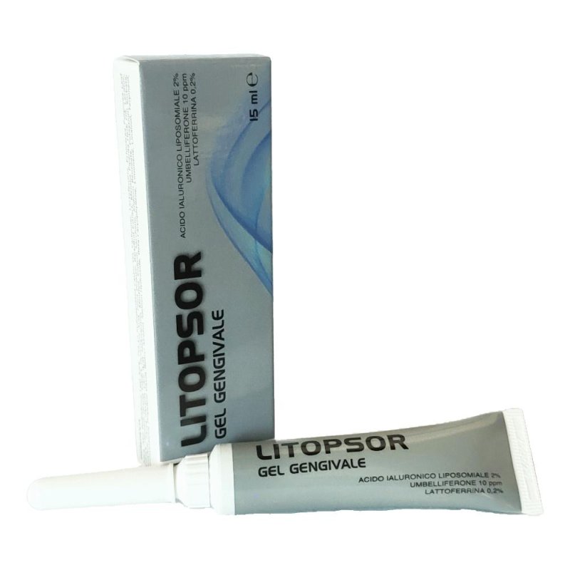 Litopsor gel gengivale 15 ml - gel lenitivo per gengive irritate