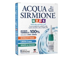  Acqua di Sirmione KIDS Spray Nasale Soft, 6 Flaconcini Da 15ml