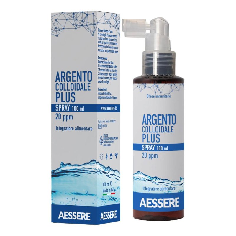 ARGENTO COLLOIDALE PLUS 20PPM ARGENTO COLLOIDALE PLUS 20PPM