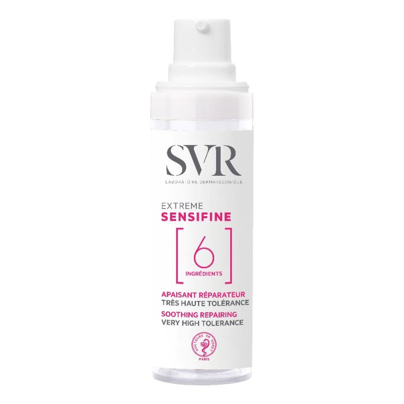 SVR Sensifine - Extreme Fluido Trattamento Lenitivo Riparatore per Pelle Sensibile Reattiva e Intollerante, 30ml SVR Sensifine - Extreme Fluido Trattamento Lenitivo Riparatore per Pelle Sensibile Reattiva e Intollerante, 30ml