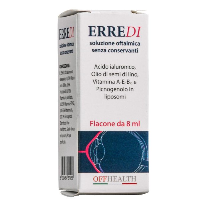 ERREDI Soluzione Oftalmica 8 ml