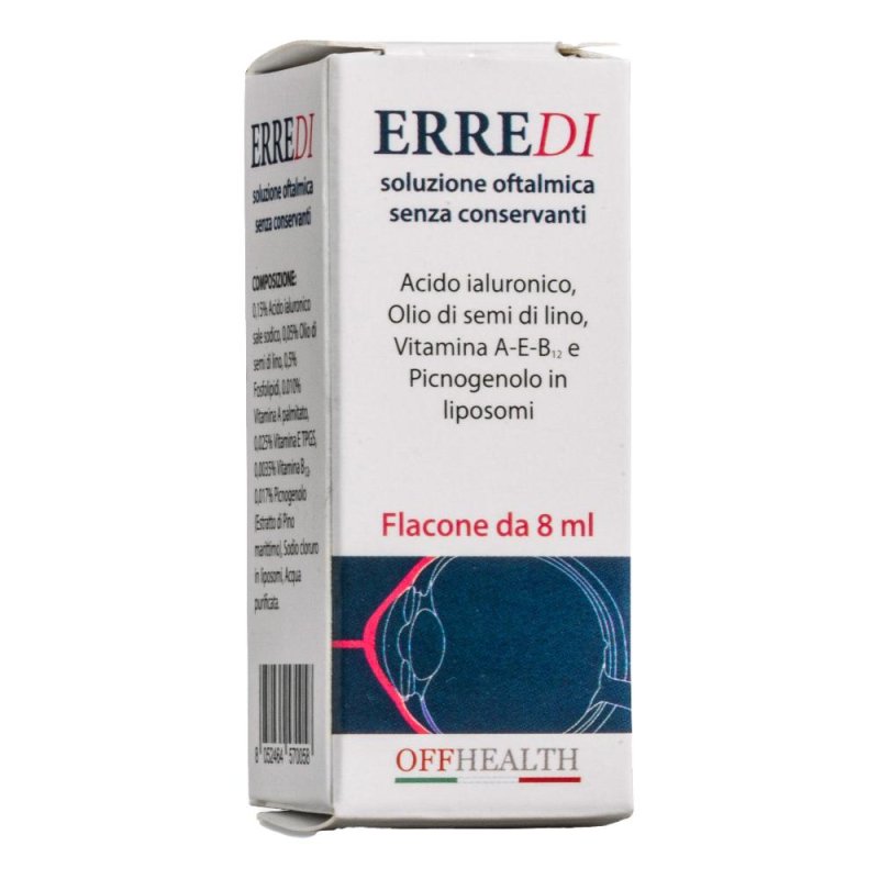 ERREDI Soluzione Oftalmica 8 ml ERREDI Soluzione Oftalmica 8 ml