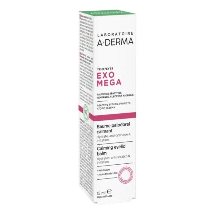 A-Derma Exomega Balsamo Palpebre Lenitivo Atopico 15ml