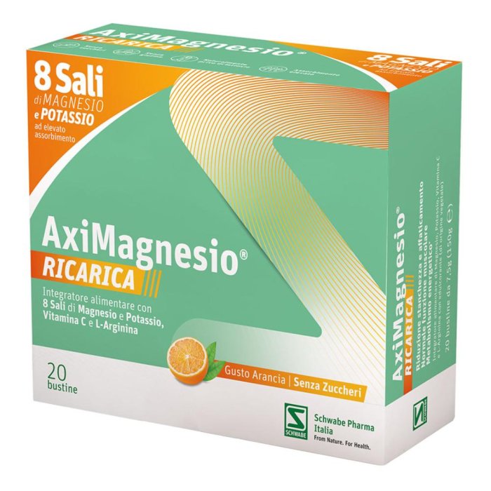 AXIMAGNESIO Ricarica 20 Bust. AXIMAGNESIO Ricarica 20 Bust.