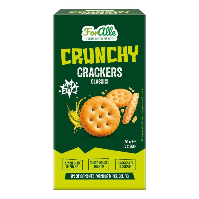FORALLE Crunchy Crackers 150g FORALLE Crunchy Crackers 150g