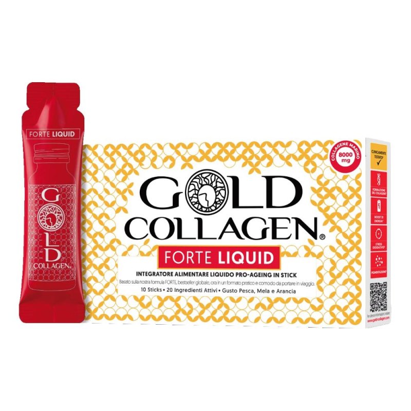 Gold Collagen Forte liquido 10 stick