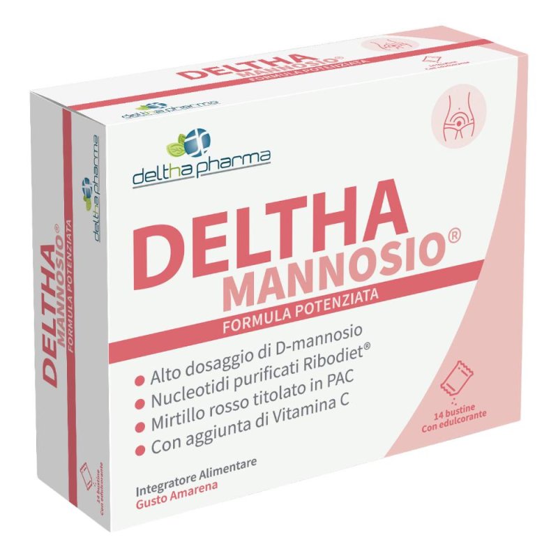 Deltha mannosio integratore alimentare 14 bustine