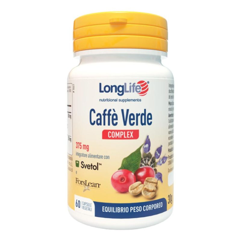 LONGLIFE CAFFE VERDE 60*Cps