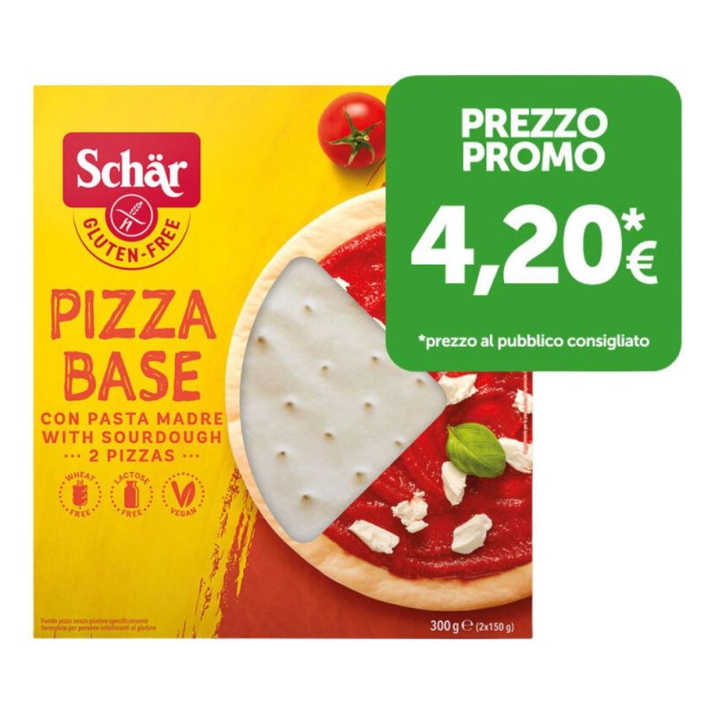 Dr. Schar Pizza Base Senza Glutine Promo 300g Dr. Schar Pizza Base Senza Glutine Promo 300g