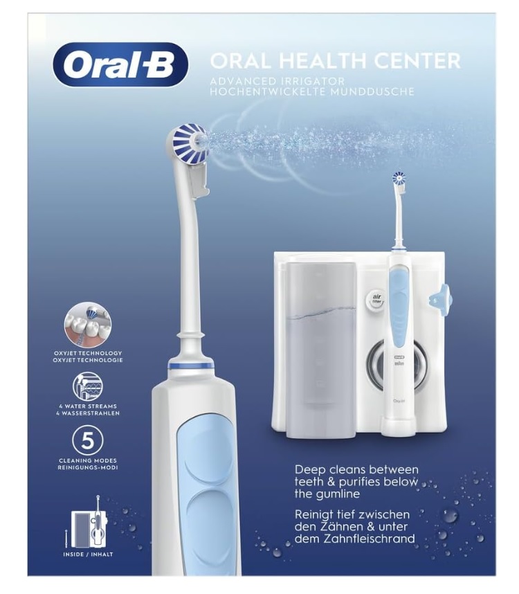 Oral-B - Oxy Jet MD20 Professional Care Idropulsore, Idropulsore Orale