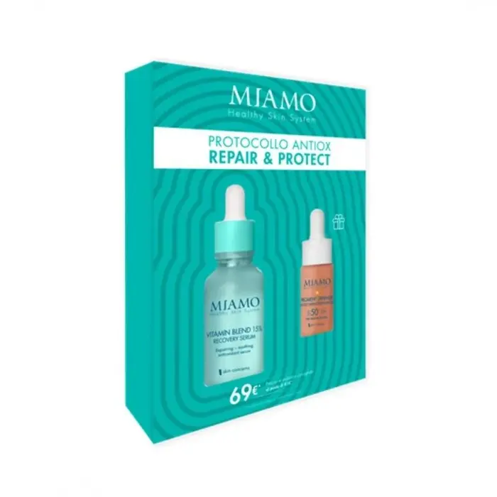 Miamo Protocollo Antiox Booster Siero Vitamin Blend 15% 30ml + Siero Pigment Defense 10ml